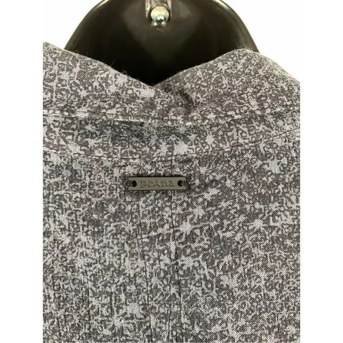 prAna 5---- High Low Tunic Top V Neck Pockets Cuffed Sleeve Size Medium