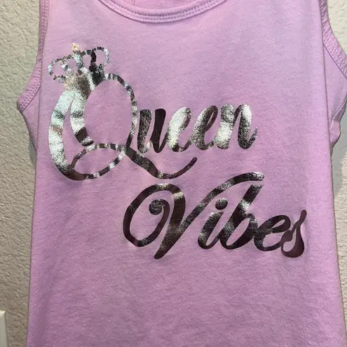 Cheerleading Women’s VAS Ice Queens Cheer Tank Top Size XS Purple