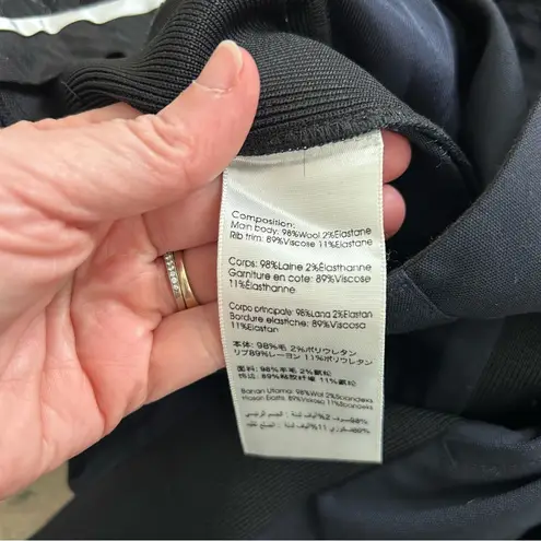 3.1 Phillip Lim Navy Blue Black Stripe Jogger Slack Trousers 6