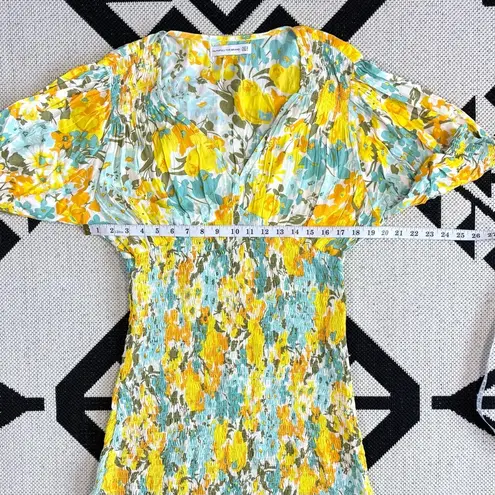 Faithfull the Brand Margherita Mini Dress in Annina Floral Size 8/Large