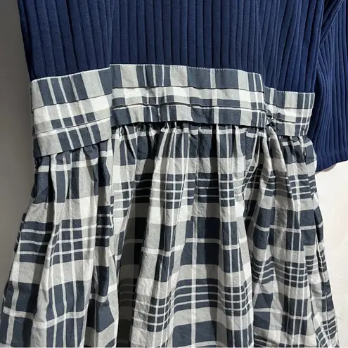 Kate Quinn women’s 3/4 sleeve ballerina dress Size medium M : Box W07: Blue