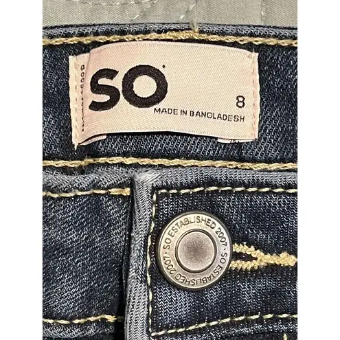 SO  Jegging Womens 3/26 Waist High Rise Jeans Super Stretch Denim Tapered NEW