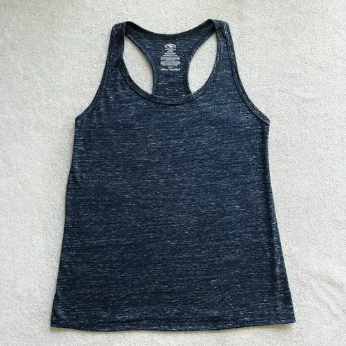 Athletic Works Women's Mesh Active Racerback Tank Blue Cove Size Small