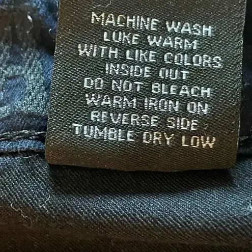 VIP Navy Soft Tencell Skinny High Rise Cargo Pockets SZ 9/29 # 1501 Blue