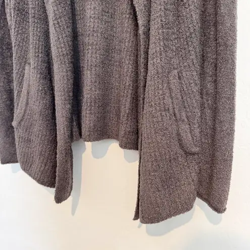 Barefoot Dreams Barefoot Dreams Coastal Cardigan Sweater Cozy Loungewear in Gray Size Medium