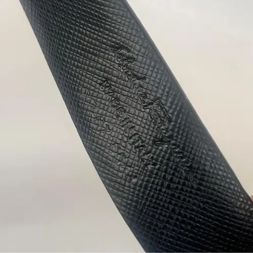 Salvatore Ferragamo Black and Gold leather Belt