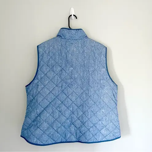 Artisan NY Zipper Front Quilted Vest Size 3X