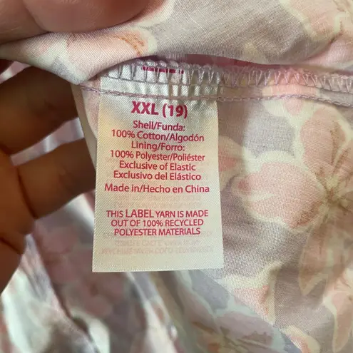 NOBO Floral Mini Dress XXL 19 Lavender Pink Sleeveless Sundress NWT Feminine Purple