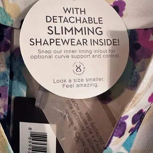 NYDJ Alexa Shirtdress with Detachable Shapewear