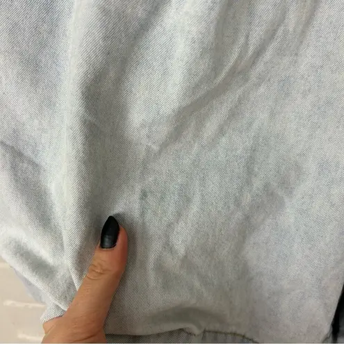 Liz Wear Vintage Liz Claiborne Light Wash Pleated Denim Shorts Size 12