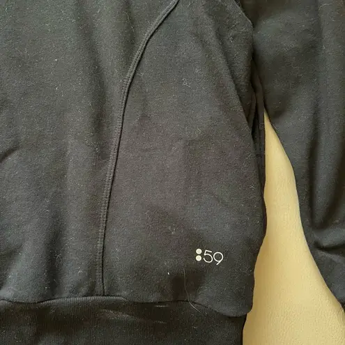 Splits59 SPLITS FIFTY-NINE 59 Hoodie Hooded Sweatshirt Pullover Stretch Women's S black