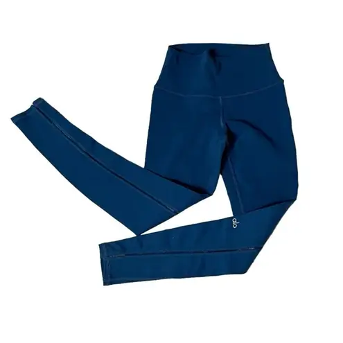 Alo Yoga  Leggings Dash High Waist Mesh Insert Teal Size XS