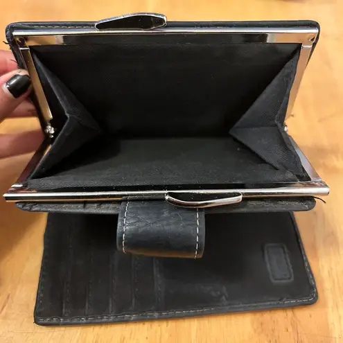 Macy's  Black Leather Wallet