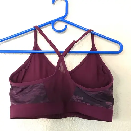 Athletic Works Purple camo sports bra