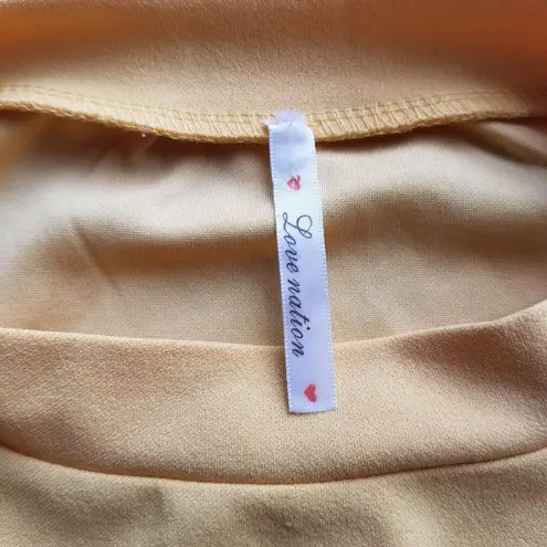 Love Nation 3x Mustard Yellow Blouse
