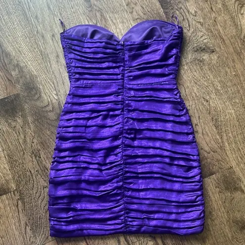 ZARA  Lilac Draped Dress Size Small