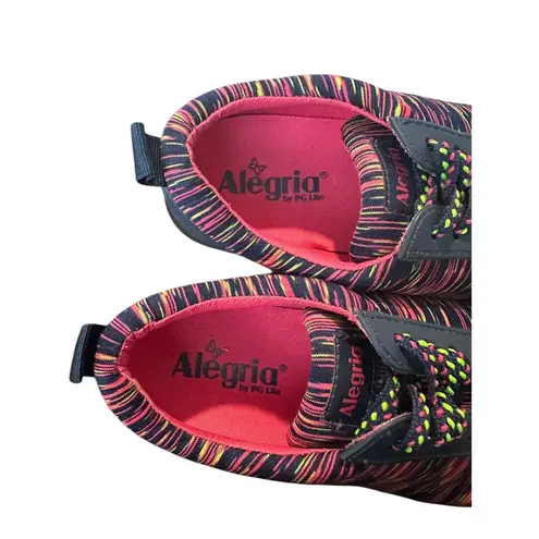 Alegria TRAQ BY "QEST" WOMENS EU 37 US 6 SMART WALKING SHOES NAVY #S105-5