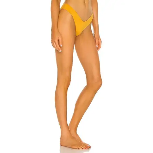 Monica Hansen Beachwear Babe Watch Bikini Bottom Honey Womens Size Medium Orange
