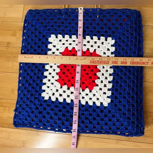 Womens Handmade Crochet/motif Knit granny square chic Granny