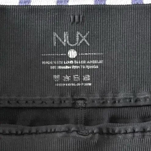 NUX High Life Cycle Bar Black Leggings Size M