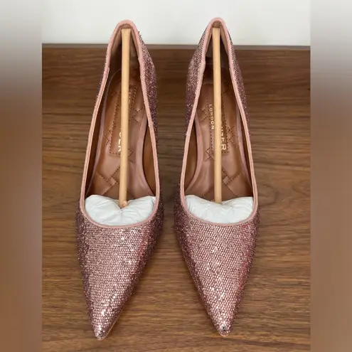 Kurt Geiger Sequin Pink Heel Pumps size 6