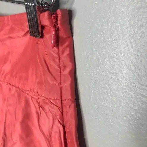 J. Crew factory taffeta rugby skirt striped silk Size 2