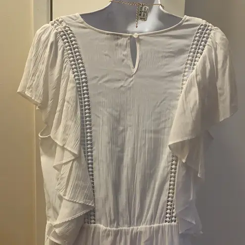 A New Day  dress nwot white Victorian style XL