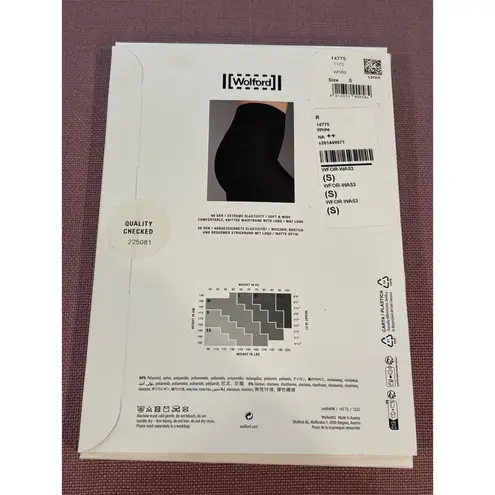 Wolford Velvet De Luxe 66 Tights in White Small New Womens Nylons Pantyhose