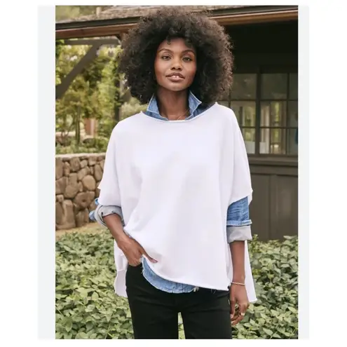 Frank & Eileen Womens Olive Triple Fleece Capelet Top One size Pink Size undefined