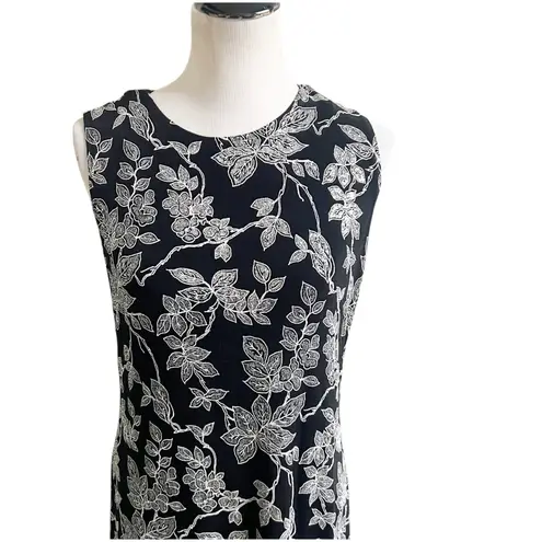 Ronni Nicole Floral Sparkly Maxi Dress Jersey Knit Holiday Special Occasion M/L