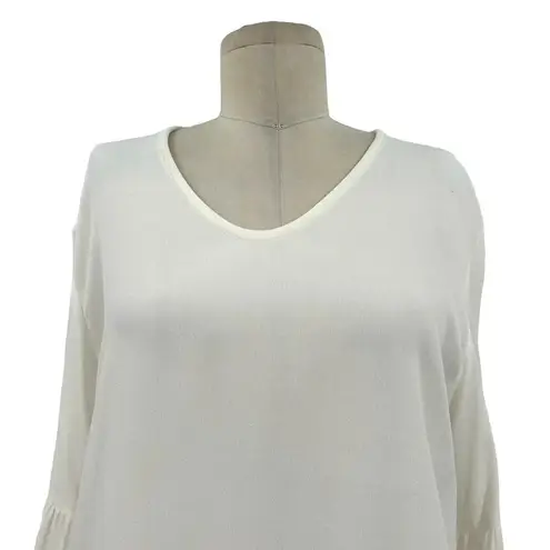 Maje Loust Bee Embellished Blouse Ecru Cream Size 2 US Medium