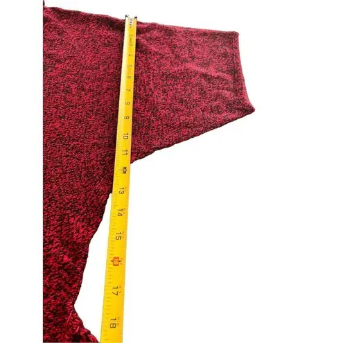 New Directions open stitch Sweater size M Red Size M