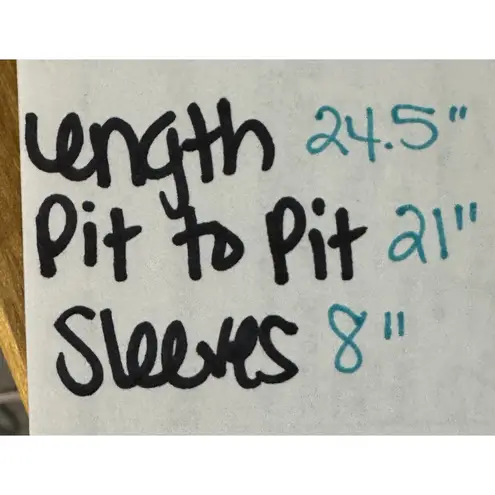 A Jesdani Women’s Blue/white Top, V Neck, Short Sleeve, Polyester/Spandex, Large Blue