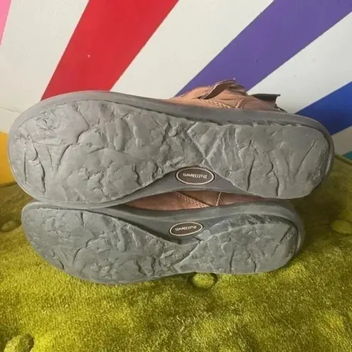 Ruffhewn Womens Leather Boots with Side Pocket! Distressed Size 9 EUC! Brown