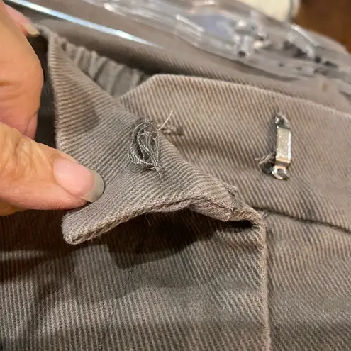 Final Touch Taupe extra wide leg Trousers