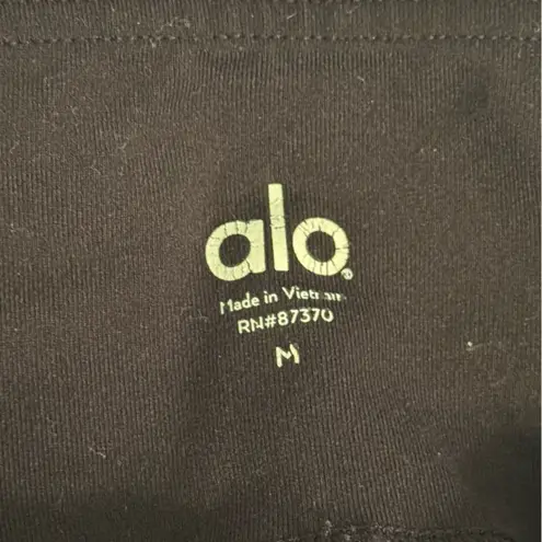 Alo Yoga Alo Coast Mesh Stirrup Leggings in Black