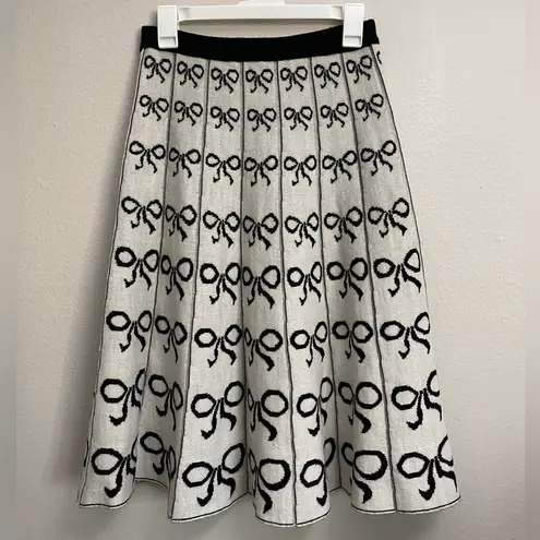 Grace Elements Women’s Reversible Bow Skirt 50%Wool 50% Acrylic size Small