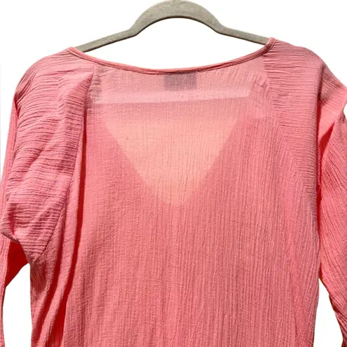 J VALDI Peach Women's Swim Cover