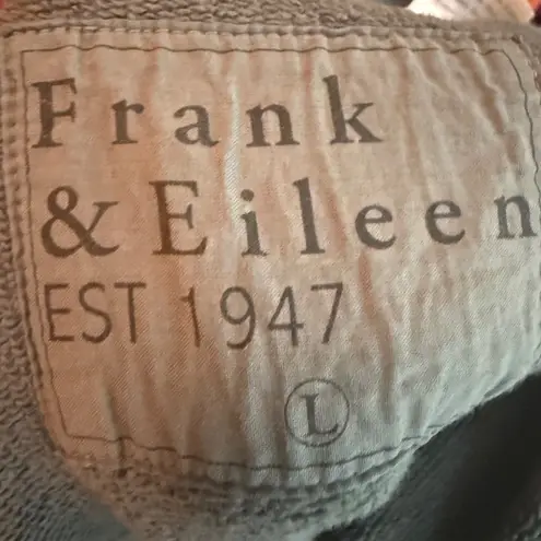 Frank & Eileen EAMON Joggers Rosemary Color Triple Fleece Size LG Missing Draw