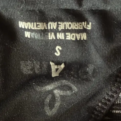 prAna Naturale Tank Top Black Space Dye Lattice Back Small #W11180341