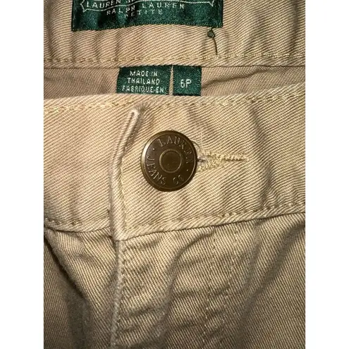 EUC Ralph Lauren Khaki Tan Classic Mid