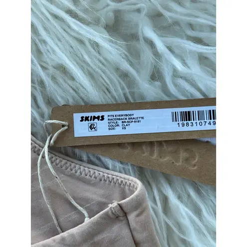 SKIMS Fits Everybody Racerback Bralette Clay Size XS