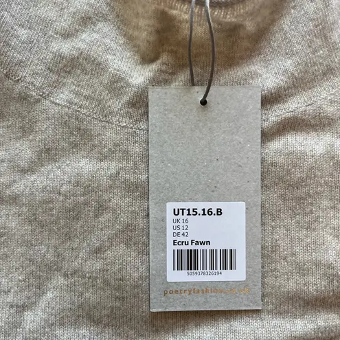 Poetry SLIM FUNNEL-NECK SWEATER