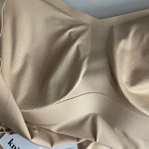 Knix Leakproof Nursing Tank Top Cami Camisole Beige Nude womens XXL 40 New Tan