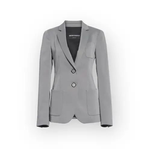 Emporio Armani new ā Patch Pocket Blazer ā Black White Check ā 10 ā Vintage Vibe