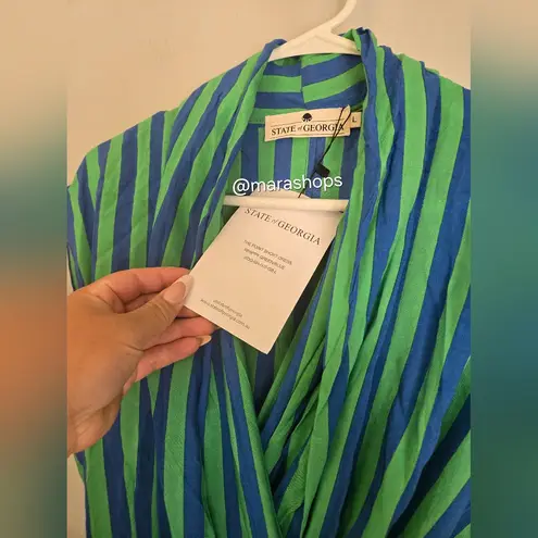 State Of Georgia The Point Dress Short Green Size L