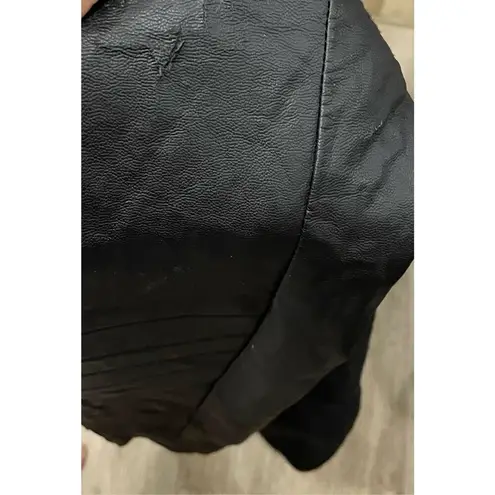 W118 By Walter Baker Black and Red Coat Jacket Medium New with Flaws