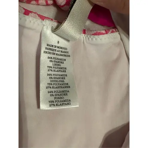 Lemlem Lola High Waist Bottom Pink Print sz Small