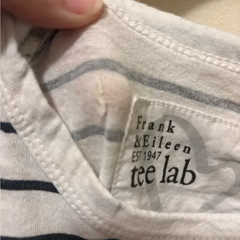 Frank & Eileen Tee Harper 3/4 sleeve striped mini dress size small