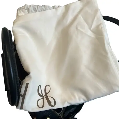 Hobo International NWT, HOBO Sheila Leopard Satchel Leather Haircalf Attachable Crossbody Handbag